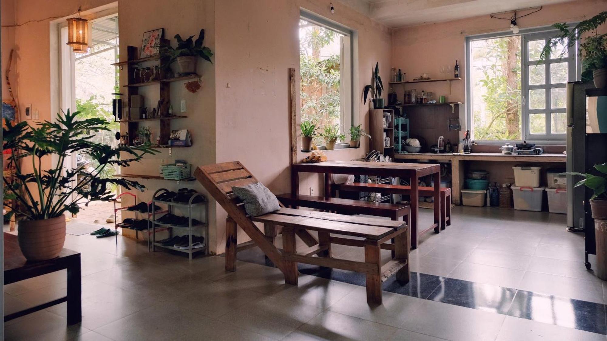 La Maison Homestay Mang Den Kon Tum Bagian luar foto